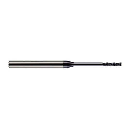Harvey Tool 13693-C3 | 3/32" Diameter x 1/8" Shank x 3/4" LOC x 2-1/2" OAL 3FL AlTiN Coated Carbide Square End Mill