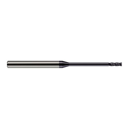 Harvey Tool 829193-C3 | 3/32" Diameter x 1/8" Shank x  LOC x 2-1/2" OAL 2FL AlTiN Coated Carbide Square End Mill