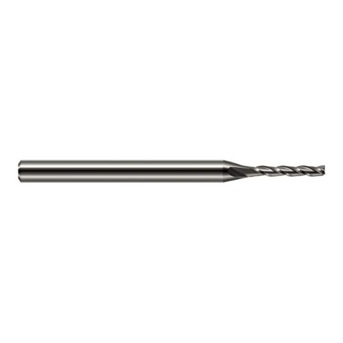 Harvey Tool 31855 | 0.0550" Diameter x 1/8" Shank x  LOC x 2-1/2" OAL 3FL Uncoated Carbide Square End Mill