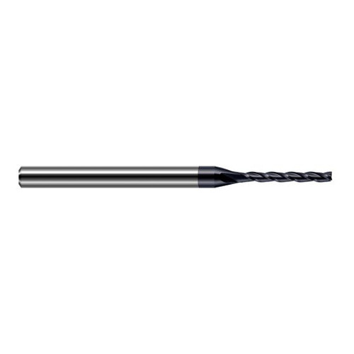 Harvey Tool 33645-C3 | 0.0450" Diameter x 1/8" Shank x 3/8" LOC x 2-1/2" OAL 3FL AlTiN Coated Carbide Square End Mill