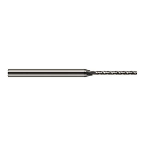 Harvey Tool 12785 | 0.0850" Diameter x 1/8" Shank x 3/4" LOC x 2-1/2" OAL 3FL Uncoated Carbide Square End Mill