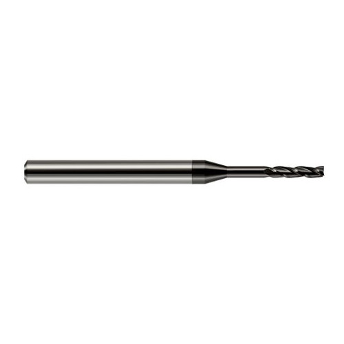 Harvey Tool 10116 | 1/4" Diameter x 1/4" Shank x 1-1/2" LOC x 4" OAL 3FL Amorphous Diamond Coated Carbide Square End Mill