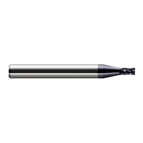 Harvey Tool 50324-C3 | 3/8" Diameter x 3/8" Shank x  LOC x 2-1/2" OAL 4FL AlTiN Coated Carbide Square End Mill