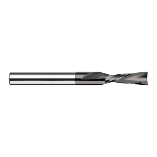 Harvey Tool 998531-C4 | 1/32" Diameter x 1/8" Shank x 3/32" LOC x 1-1/2" OAL 2FL Amorphous Diamond Coated Carbide Single End Mill