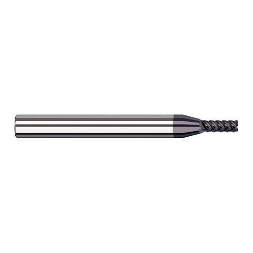 Harvey Tool 967878-C3 | 5/64" Diameter x 1/8" Shank x 15/64" LOC x 1-1/2" OAL 5FL AlTiN Coated Carbide Single End Mill