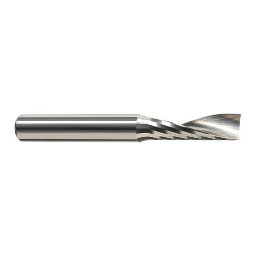 Harvey Tool 51508 | 1/8" Diameter x 1/8" Shank x 3/8" LOC x 1-1/2" OAL 1FL Uncoated Carbide Single End Mill