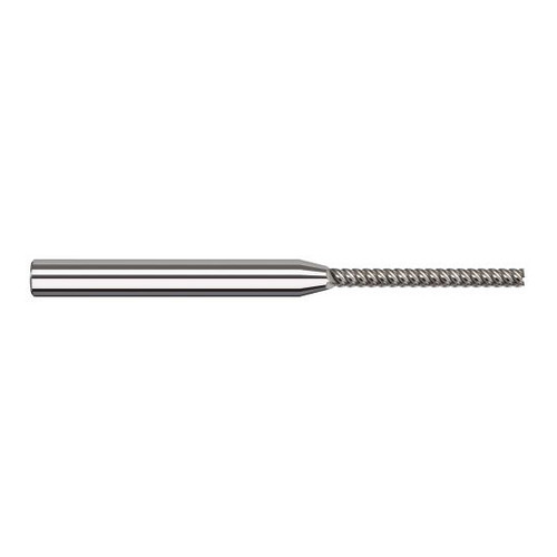 Harvey Tool 917693 | 3/32" Diameter x 1/8" Shank x 0.9500" LOC x 2-1/2" OAL 5FL Uncoated Carbide Single End Mill