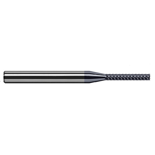 Harvey Tool 68978-C6 | 5/64" Diameter x 1/8" Shank x 1-3/16" LOC x 2-1/2" OAL 5FL AlTiN Nano Coated Carbide Single End Mill