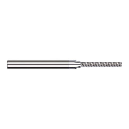 Harvey Tool 67212-C8 | 3/16" Diameter x 3/16" Shank x 1-1/2" LOC x 3" OAL 5FL TiB2 Coated Carbide Single End Mill