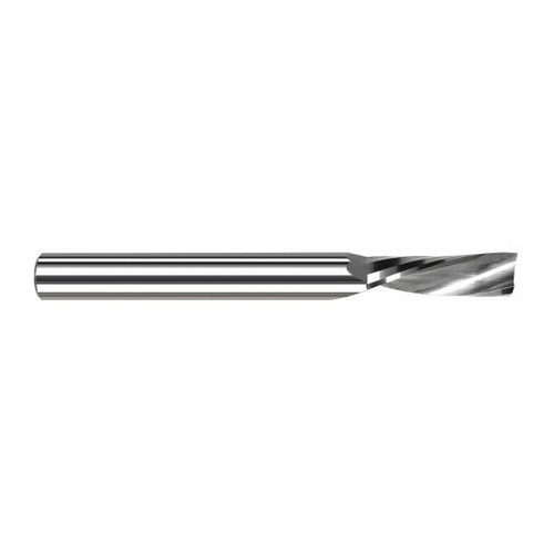 Harvey Tool 935424 | 3/8" Diameter x 3/8" Shank x 2" LOC x 4" OAL 1FL Uncoated Carbide Single End Mill