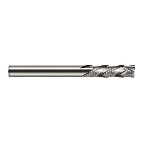 Harvey Tool 994412 | 3/16" Diameter x 3/16" Shank x 9/16" LOC x 2" OAL 2FL Uncoated End Mill for Composites