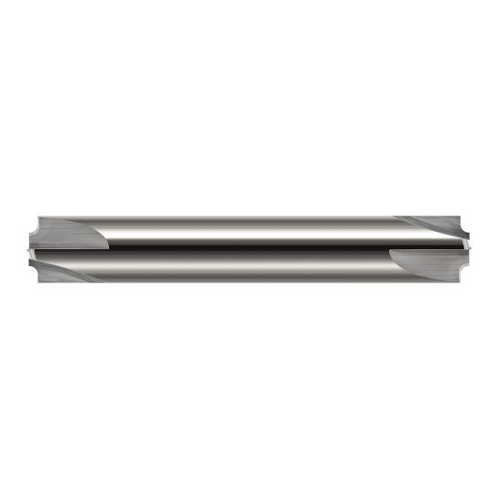 Harvey Tool 21089 | 1/2" Diameter x 1/2" Shank x 3" OAL 0.2480" Tip Diameter 4FL Uncoated Solid Carbide Double End Corner Rounding End Mill