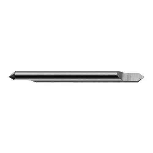 Harvey Tool 857008 | 70 Degree Point Angle 1/8" Shank x 0.0890" LOC x 2" OAL Uncoated Solid Carbide Sharp Point Engraving Cutter