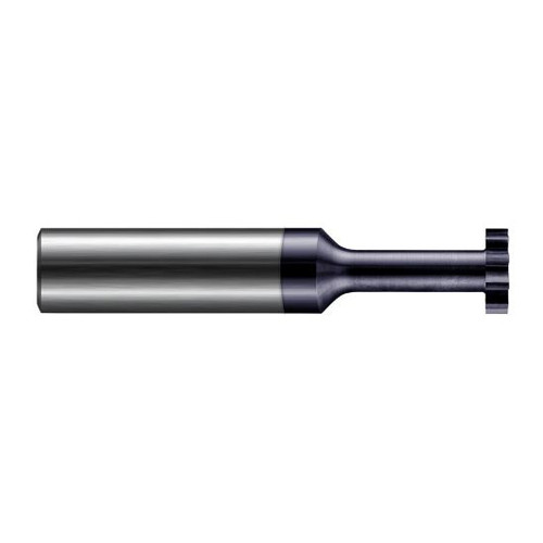 Harvey Tool 867415-C6 | 1/8" Diameter x 1/64" Cutting Width x 1/8" Shank AlTiN Nano Coated Carbide Straight Tooth Keyseat Cutter