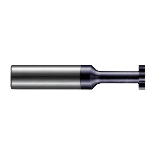 Harvey Tool 867493-C6 | 1/8" Diameter x 3/32" Cutting Width x 1/8" Shank AlTiN Nano Coated Carbide Straight Tooth Keyeat Cutter