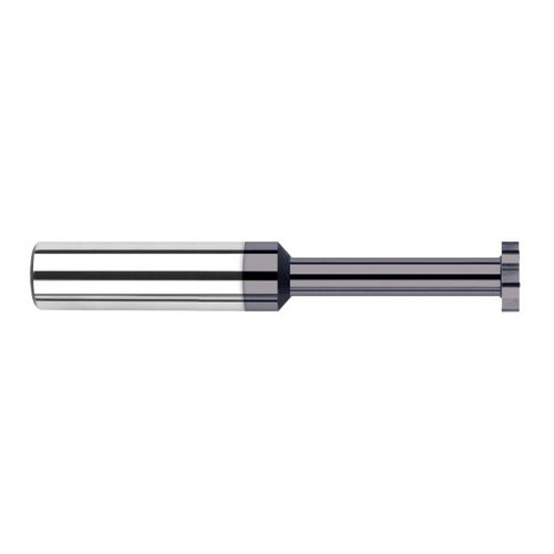 Harvey Tool 43760-C3 | 3/16" Diameter x 0.0600" Cutting Width x 3/16" Shank AlTiN Coated Carbide Straight Tooth Keyeat Cutter