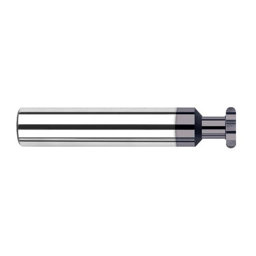 Harvey Tool 949262-C3 | 3/8" Diameter x 1/8" Cutting Width x 3/8" Shank AlTiN Coated Carbide Straight Tooth Keyeat Cutter