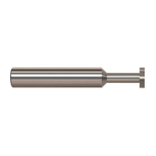Harvey Tool 970315 | 1/4" Diameter x 1/64" Cutting Width x 1/4" Shank Uncoated Carbide Straight Tooth Keyeat Cutter