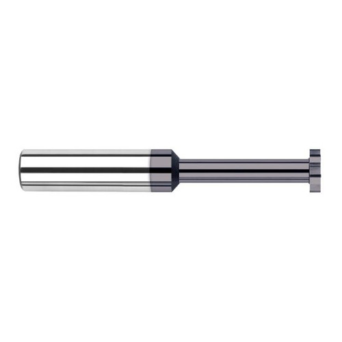 Harvey Tool 43925-C3 | 1/4" Diameter x 0.0250" Cutting Width x 1/4" Shank AlTiN Coated Carbide Straight Tooth Keyseat Cutter
