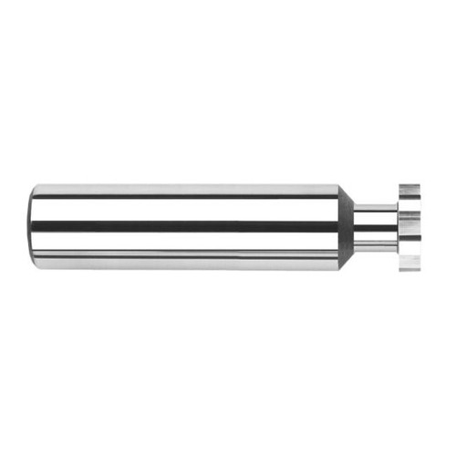 Harvey Tool 71114 | 3/8" Diameter x 0.0390" Cutting Width x 3/8" Shank Uncoated Carbide Straight Tooth Keyeat Cutter