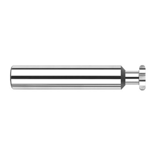 Harvey Tool 898562 | 1/2" Diameter x 1/8" Cutting Width x 1/2" Shank Uncoated Carbide Straight Tooth Keyseat Cutter