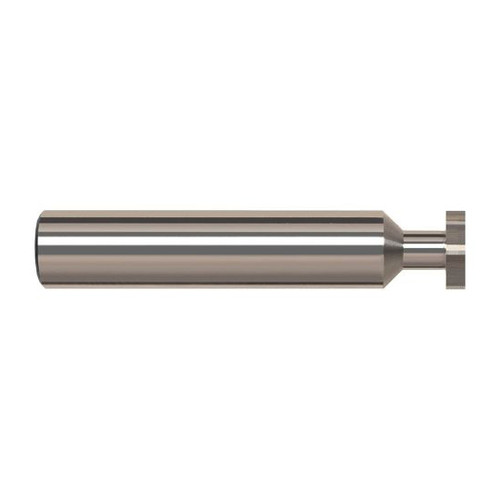 Harvey Tool 917530 | 1/2" Diameter x 1/16" Cutting Width x 1/2" Shank Uncoated Carbide Straight Tooth Keyeat Cutter