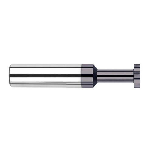 Harvey Tool 22665-C3 | 1/2" Diameter x 5/32" Cutting Width x 1/2" Shank AlTiN Coated Carbide Straight Tooth Keyseat Cutter