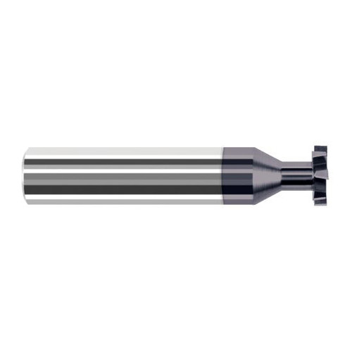 Harvey Tool 895080-C3 | 1/2" Diameter x 1/4" Cutting Width x 1/2" Shank AlTiN Coated Carbide Staggered Tooth Keyseat Cutter