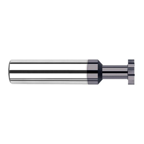 Harvey Tool 23544-C3 | 5/8" Diameter x 0.1390" Cutting Width x 5/8" Shank AlTiN Coated Carbide Straight Tooth Keyseat Cutter Harvey Tool 23544-C3 | 5/8" Diameter x 0.1390" Cutting Width x 5/8" Shank AlTiN Coated Carbide Straight Tooth Keyseat Cutter