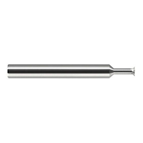 Harvey Tool 906132 | 0.5000" Diameter x 1/2" Shank x 0.0880" LOC 6FL Uncoated Solid Carbide Back Chamfer Cutter