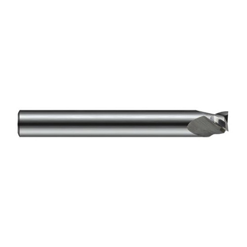 Harvey Tool 874406 | 0.2060" Diameter x 1/4" Shank x 2-1/2" OAL .005" Corner Radius 3FL Uncoated Solid Carbide Picatinny Groove End Mill