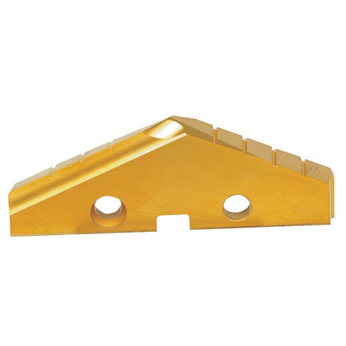 Allied Machine and Engineering 434T-0218 | 2-9/16" Diameter x 5/16" Thickness 132 Degree Included Angle TiN Coated High Speed Steel 4 Series Spade Drill Insert