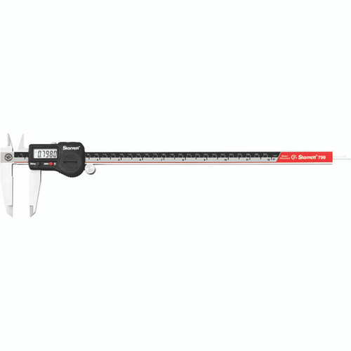Starrett 798B-12/300 | 12" Range 0.0005" Resolution Stainless Steel Electronic Caliper with SPC Output