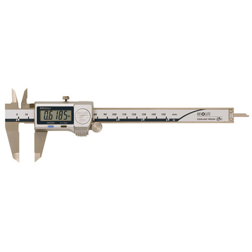 Mitutoyo 500-752-20 | 0-6" IP67 Coolant Proof Digital Caliper 0.0005"/0.01mm Resolution LCD