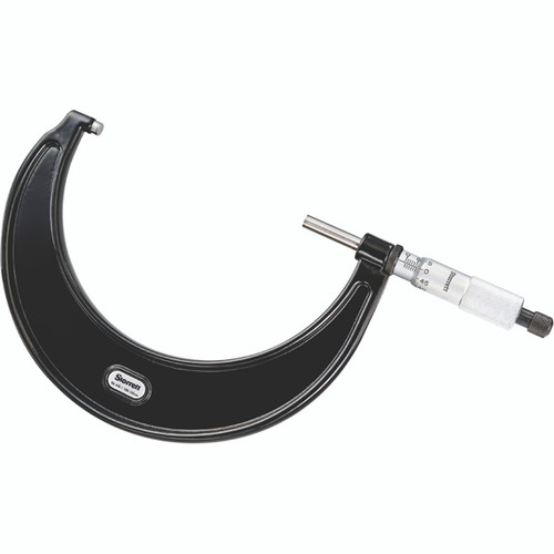 Starrett 436.1MXRL-125 | 100mm-125mm Outside Micrometer 0.01mm Graduation Ratchet Thimble