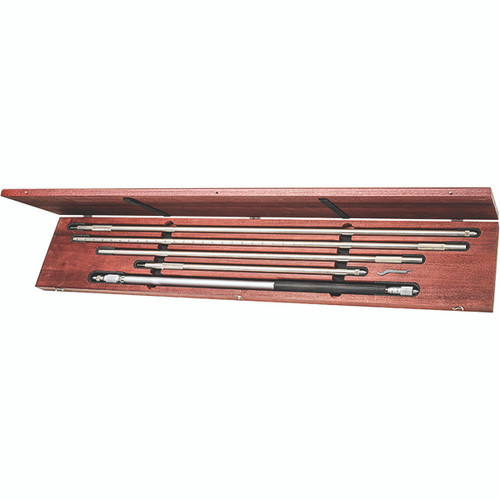 Starrett 50494 | 32"-107" Long Range Tubular Inside Micrometer 0.0010" Graduation