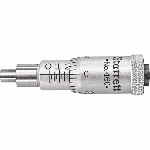 Starrett 460A | 0"-1/4" Range Micrometer Head 0.0010" Graduation
