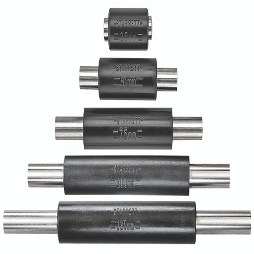 Starrett S234ME | 25mm - 125mm Long End Measuring Rod Set