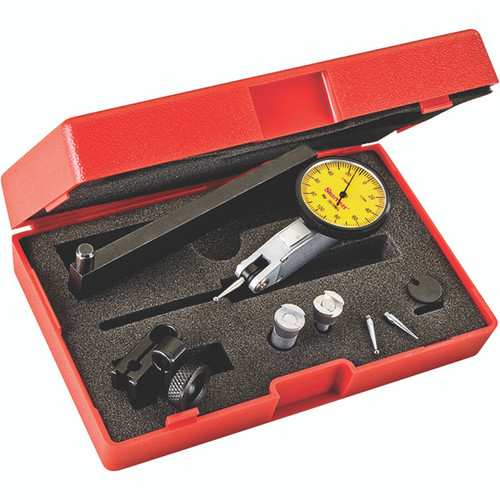 Starrett 3808MAC | 0mm-0.20mm Range Dial Test Indicator 0.002mm Graduation Yellow Dial