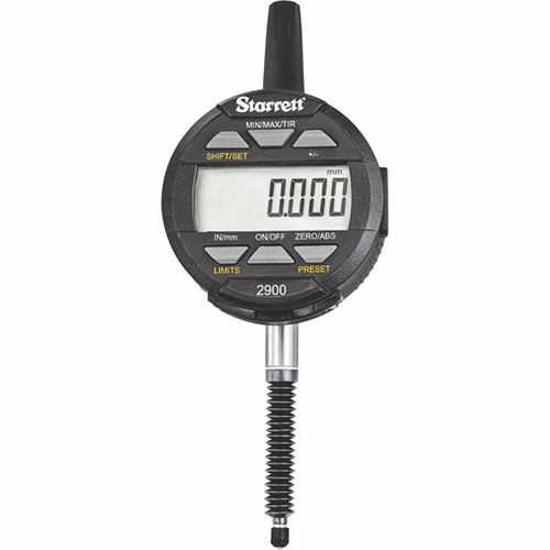 Starrett 2900-5ME-25 | 0"-1" Range Dial Test Indicator 0.0005" Resolution