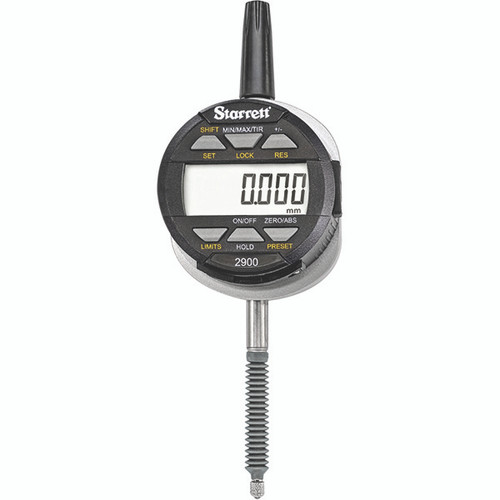 Starrett 2900-6M-25 | 0"-63/64" Range Dial Test Indicator 0.0005"/0.00005" Resolution