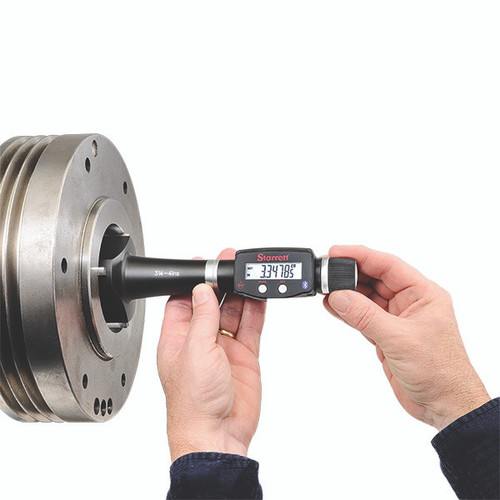 Starrett 72567 | 3.2500"-4.0000" Range Digital Internal Micrometer 0.0005" Resolution