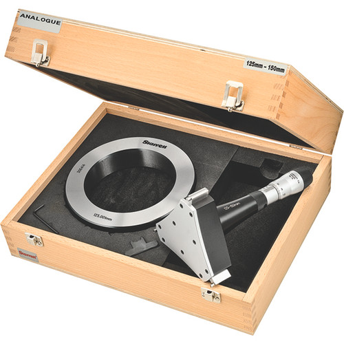 Starrett 67866 | 125mm-150mm Range Inside Bore Gage Micrometer 0.005mm Graduation