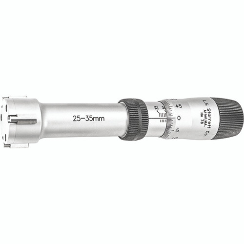Starrett 78MXTZ-35 | 25mm-35mm Range Inside Bore Gage Micrometer 0.005mm Graduation