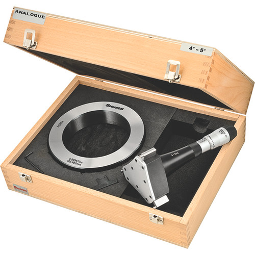 Starrett 67679 | 4"-5" Range Inside Bore Gage Micrometer 0.00025" Graduation
