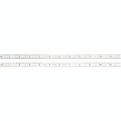 Starrett C305R-12 W/SLC | 12" Full-Flexible Steel Full-Flexible Rule 1/10", 1/100", 1/32", 1/64" Graduation Starrett C305R-12 W/SLC | 12" Full-Flexible Steel Full-Flexible Rule 1/10", 1/100", 1/32", 1/64" Graduation