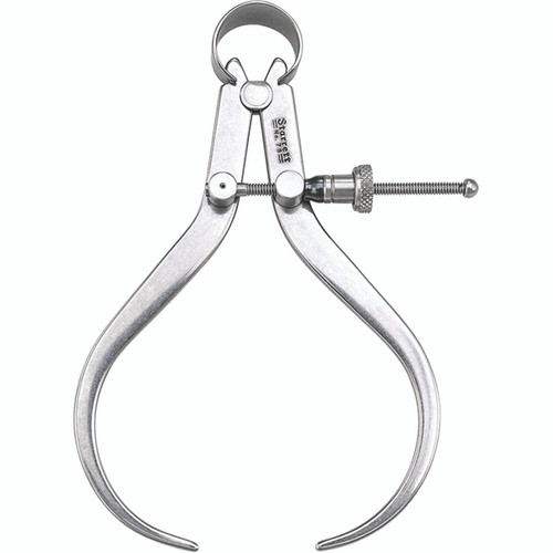 Starrett 79B-4 | 4" Yankee Spring-Type Outside Caliper with Flat Leg