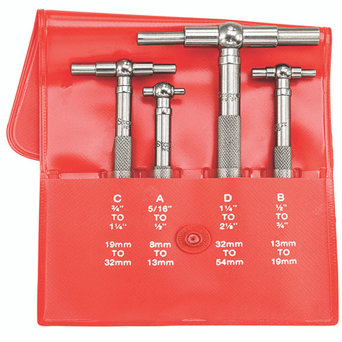 Starrett S579GZ | 5/16"-2-1/8" Range Telescoping Gage Set