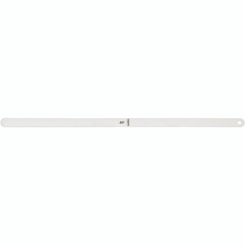 Starrett 52859 | 0.0210" Thick Tempered Steel Thickness Gage 12" Length