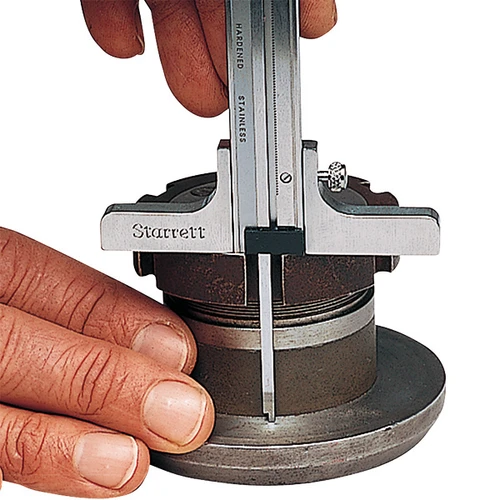 Starrett 64640 | Stainless Steel Depth Attachment For Use With 6"/9" Caliper